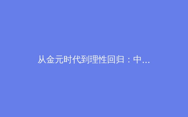 从金元时代到理性回归：中超联赛的商业价值与竞技本质的再平衡 - 2
